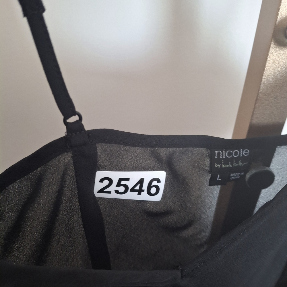 Nicole by Nicole Miller Black Sheer‎ Camisole - Picture 4 of 5